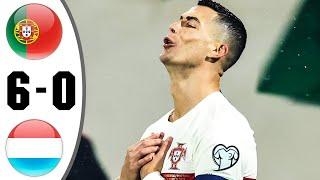 Portugal vs Luxembourg 6-0 All Goals and Highlights 2023