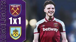 West Ham vs Burnley 1-1 | English Premier League 2022 | Epl Live Stream | Pes 21 Gameplay