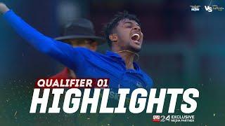 Kandy Falcons vs Jaffna Kings | Qualifier 01 | Full Match Highlights | LPL 2022