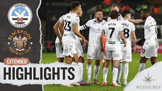 Swansea City v Blackpool | Extended Highlights