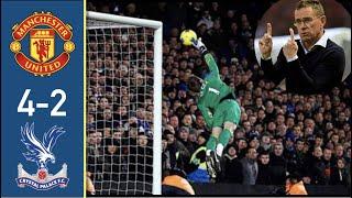 Ralf Rangnick proud with De Gea save during the match ???? Manchester United vs Crystal Palace