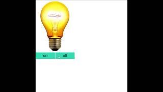 switch light on off button apply for using html css javascript by baba academy #short #code #coding