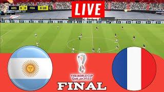 ????Argentina vs France Live Stream | FIFA World Cup 2022 Final | Watch Along & PES23 Gameplay