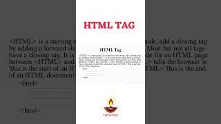 HTML Tag | HTML in Hindi | DJVM TECH POINT