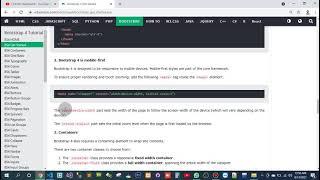 Learning Bootstrap | for full video goto my playlist of learn Bootstrap from w3schools.com(2)