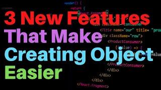 3 new feature that make creating objects easier | JS ES6 Javascript tutorial in Hindi