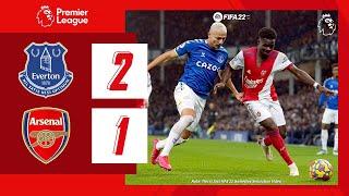 Everton vs Arsenal 2-1 | All Goals & Highlights | Premier League 2021/22 | Matchday 15