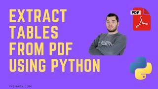 How to Extract Tables from PDF using Python