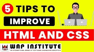 How to improve html and css | How to write html code and css code in good way in hindi