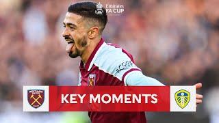 West Ham United v Leeds United | Key Moments | Third Round | Emirates FA Cup 2021-22