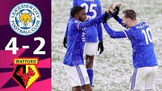 Leicester vs Watford 4 2  Premier League Highlights All Goals 2021