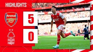 Arsenal vs Nottingham Forest 5-0 | Gabriel Martinelli | Extended Highlights | Premier League