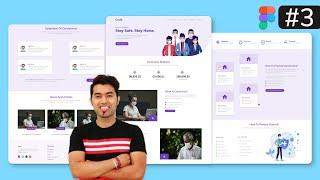 Create Professional Website using FIGMA in Hindi | P-3