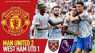 West Ham United vs Manchester United 1-2 | All Goals & Highlights | Premier League 2021/22