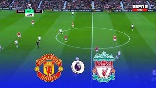 MANCHESTER UNITED vs LIVERPOOL LIVE | Premier League 2022/23 | Football Match Live | Pes21