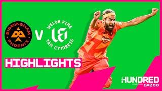 Imran Tahir Takes HAT-TRICK! | Birmingham Phoenix vs Welsh Fire - Highlights | The Hundred 2021