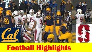 Stanford vs California Football Game Highlights 11 19 2022