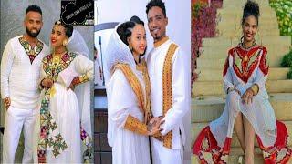 New fashion #habesha culture beautiful #ethiopian modern kemis