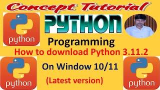 How to Install Python 3.11.2 (Latest version) on Windows 10 | Download Python