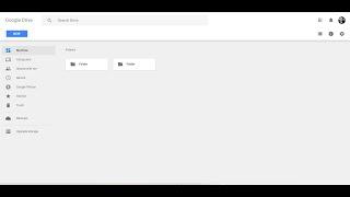 Build a Google Drive Website UI Clone in Browser Using Materialize CSS & HTML5