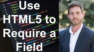 HTML - Use HTML5 to Require a Field - freeCodeCamp
