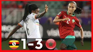 UGANDA 1-3 MOROCCO | WOMEN'S AFCON | GOALS AND HIGHLIGHTS