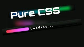 Skills Bar UI Design  With CSS3 || Horizontal Loading... #Purecss #CSS3 #loading