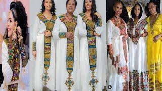 #ethiopian #traditional Derss #habesha kemis #new desing #newfashion #2022 best African Dress