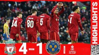 Highlights: Liverpool 4-1 Shrewsbury Town | Brilliance from Firmino, Kaide Gordon & Fabinho double