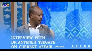 Addis Dialogue: Interview with Dr.Anteneh Tsegaye on current Affairs.|