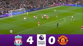 Liverpool vs Manchester United |4-0| Premier League 2021/22| Full Match