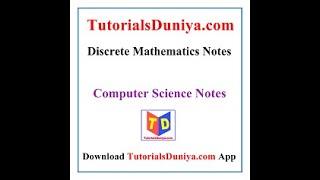 #DiscreteMathematics Notes #Handwritten Complete PDF Download 2022 #TutorialsDuniya #shorts #short