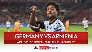 Gnabry stars as Germany score SIX! | Germany 6-0 Armenia | World Cup Qualifying Highlights