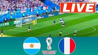 Argentina vs France LIVE | FIFA World Cup Qatar 2022 - FINAL | Match Today - eFootball PES 2