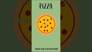 Pizza using python | How to create Pizza using python | Dominos #shorts