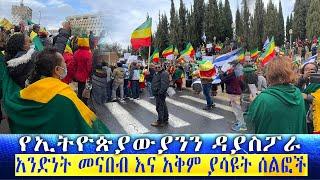 #Ethiopian የኢትዮጵያውያንን ዳያስፖራ አንድነት መናበብ እና አቅም ያሳዩት ሰልፎች | ንሥር ብሮድካስት | Dere News | Zehabesha Extra