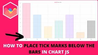 How to Place Tick Marks Below the Bars in Chart JS