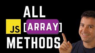 All JavaScript Array Methods for Beginners