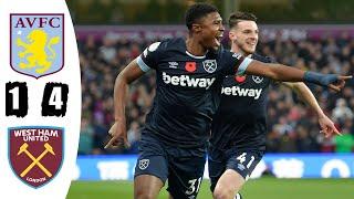 Aston Villa vs West Ham United 1-4 Highlights | Premier League - 2021/2022