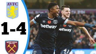 Aston Villa Vs West Ham 1-4 Goals Highlights 2021 HD