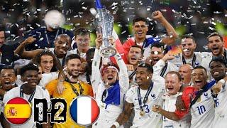 Spain 1-2 France | Football Match Summary & Analysis: UEFA National League Final