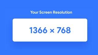 Get Screen Resolution | Screen Size using #HTML5 #CSS3 #Javascript #screensize