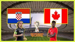 ???? Croatia vs Canada | ⚽ FIFA World Cup 2022 | eFootball PES Realistic Simulation