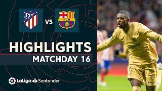 Resumen de Atlético de Madrid vs FC Barcelona (0-1)