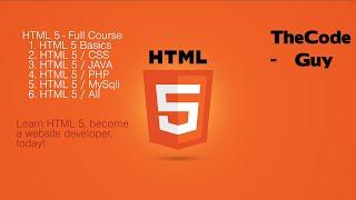 HTML5 Full Course - HTML5 Basics - Learn HTML5