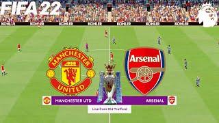 FIFA 22 | Manchester United vs Arsenal - 2021/22 English Premier League - Full Gameplay