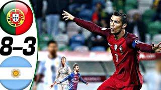 Argentina vs Portugal | football highlights  | extended highlights & All Goals 2022 | HD.