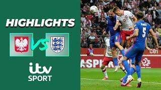 HIGHLIGHTS | Poland snatch late equaliser against England | ITV Sport