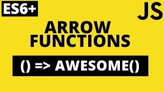 ARROW FUNCTIONS in ES6 - Tutorial - Modernes JavaScript