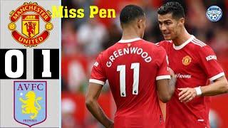 Manchester United vs Aston Villa 0-1 Extended Highlights & All Goals 2021 HD